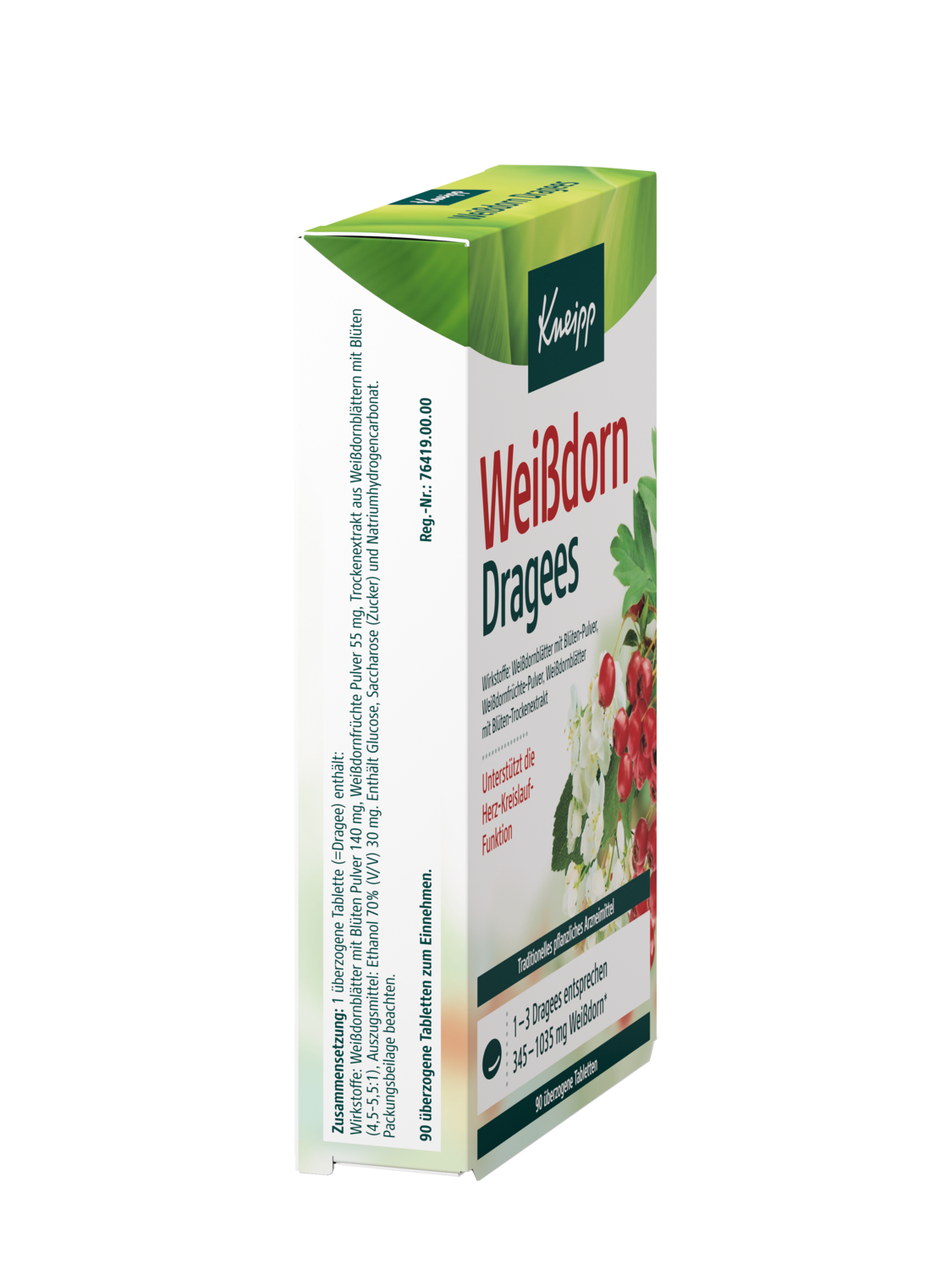 Kneipp Wei&szlig;dorn Dragees - Rechte Ansicht