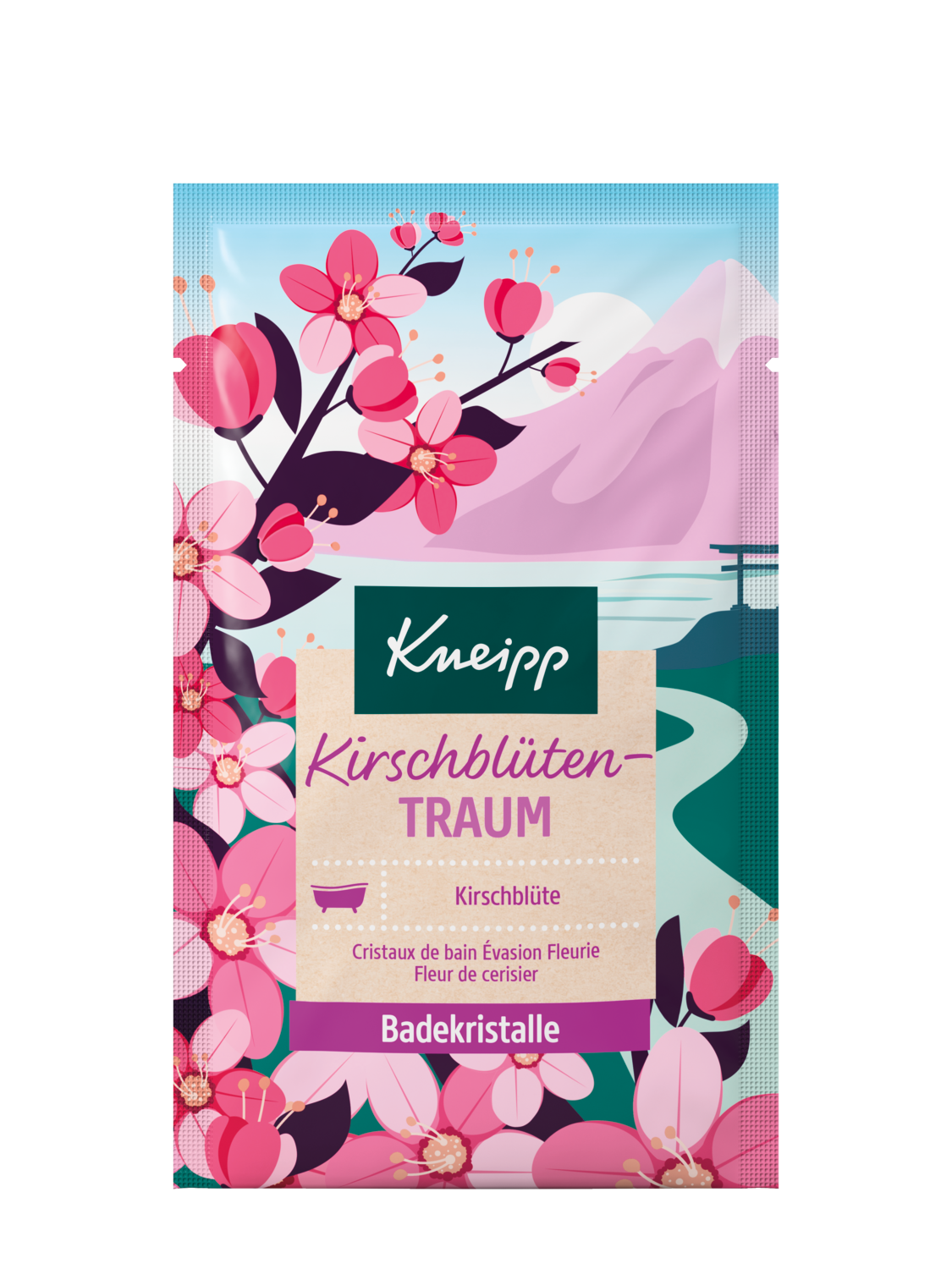 Kneipp Badekristalle Kirschbl&uuml;tentraum - Vorderansicht