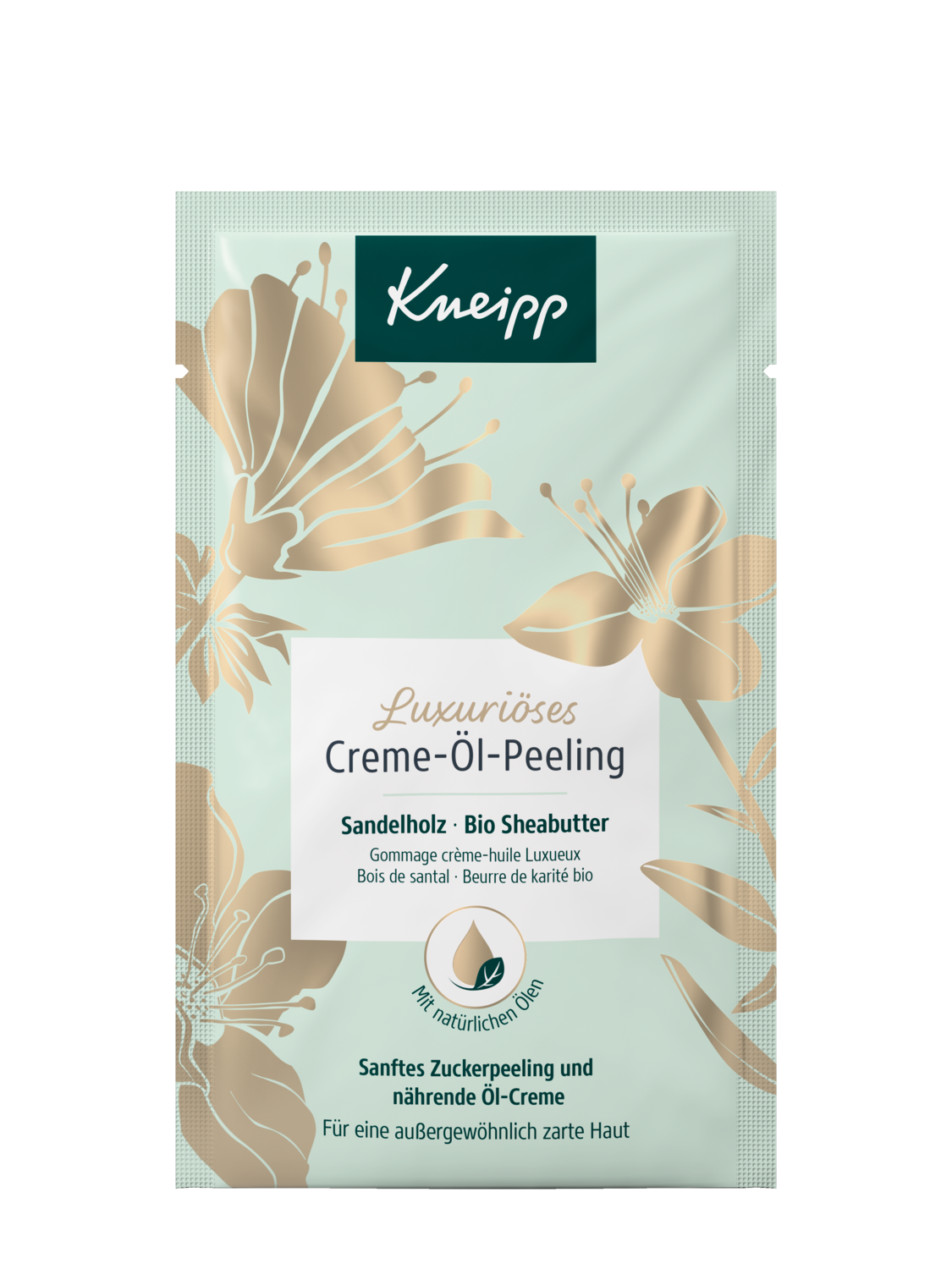 Kneipp Luxuri&ouml;ses Creme-&Ouml;l-Peeling 40ml - Vorderansicht