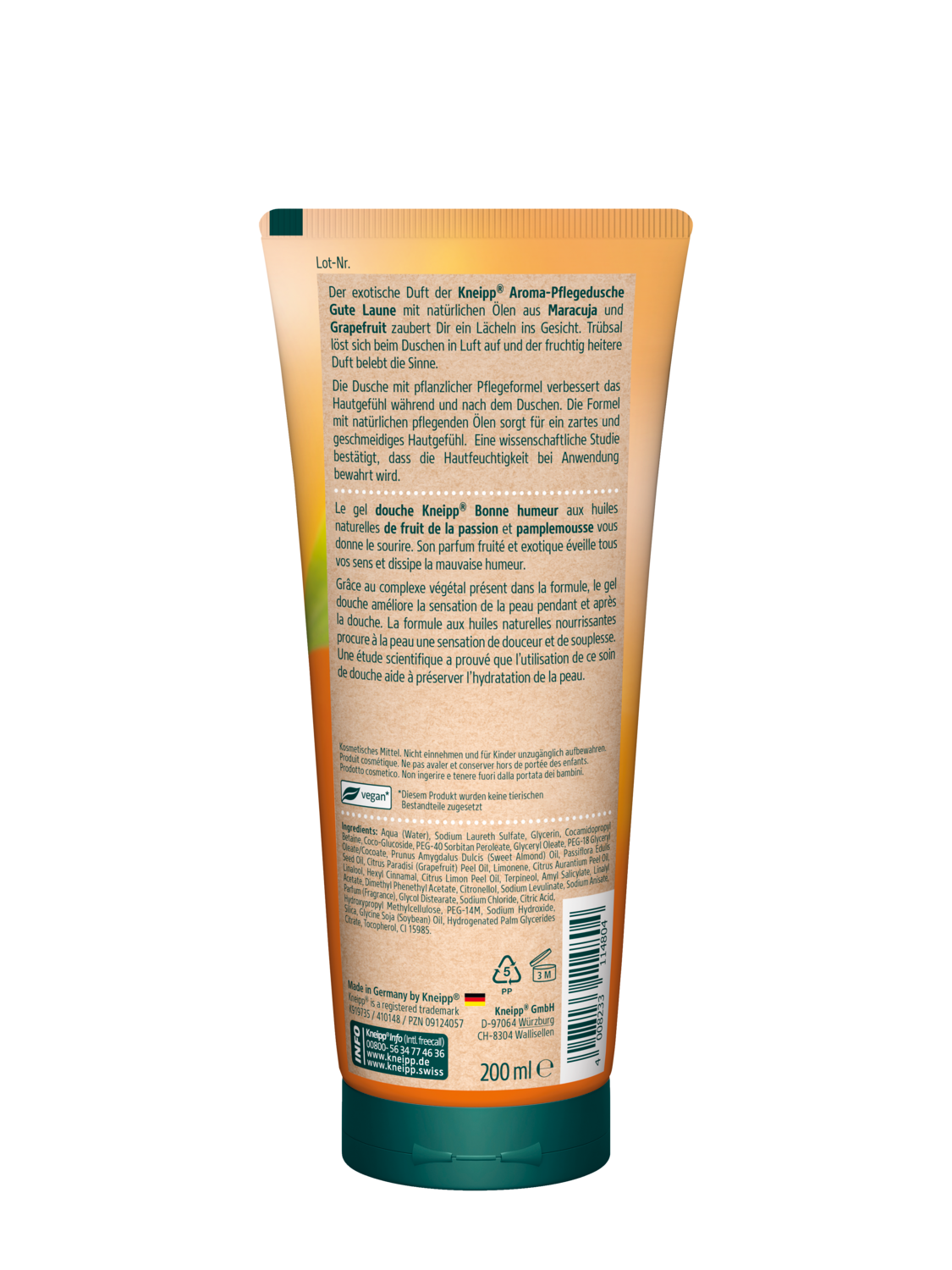 Aroma-Pflegedusche Gute Laune - R&uuml;ckansicht