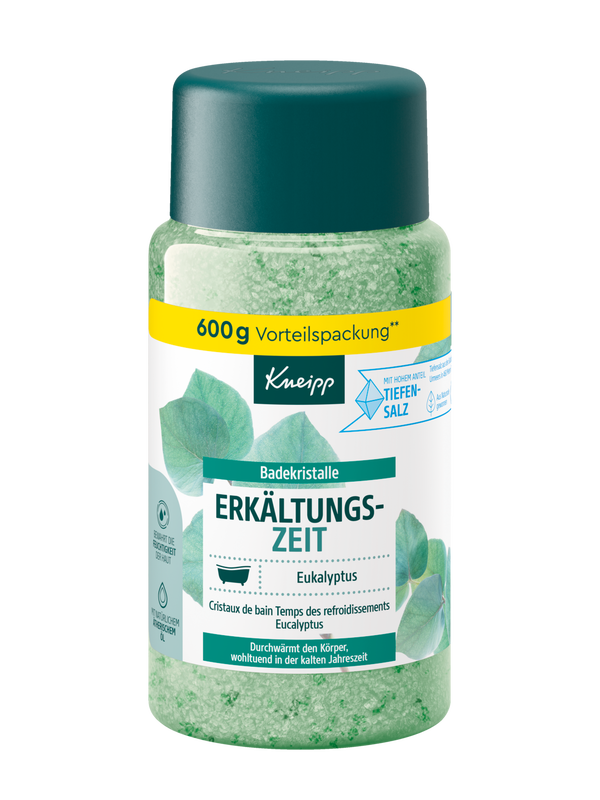 Badekristalle Erk&auml;ltungszeit