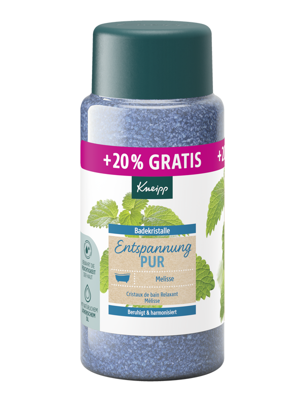 Badekristalle Entspannung Pur + 20% gratis