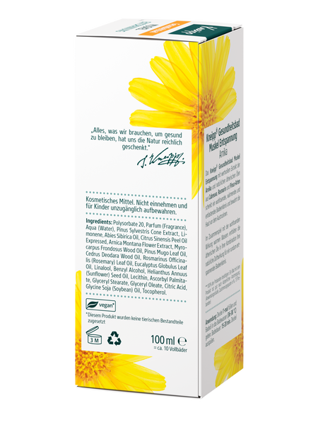 Gesundheitsbad Muskel Entspannung - Linke Ansicht