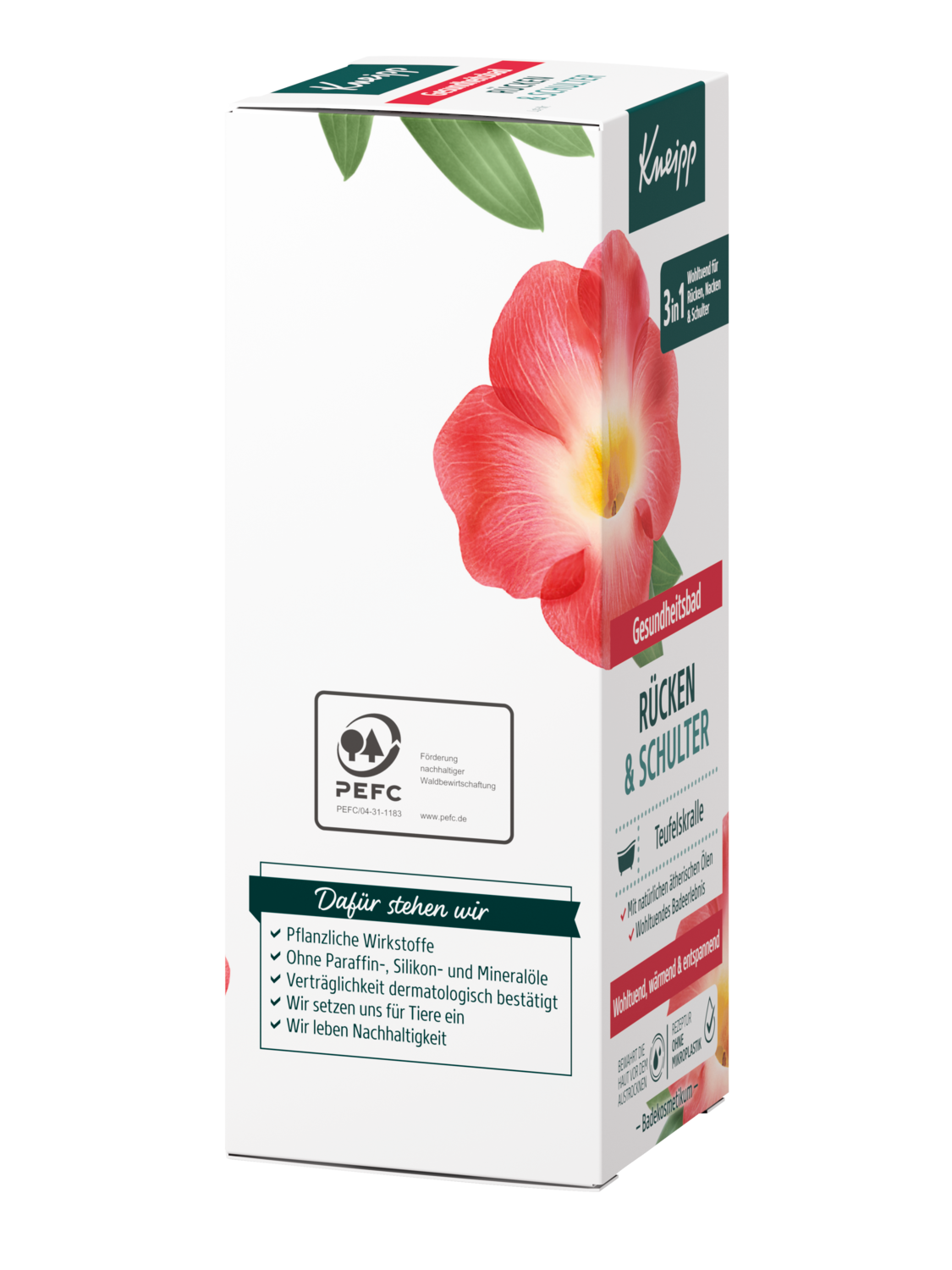 Gesundheitsbad R&uuml;cken & Schulter - Rechte Ansicht