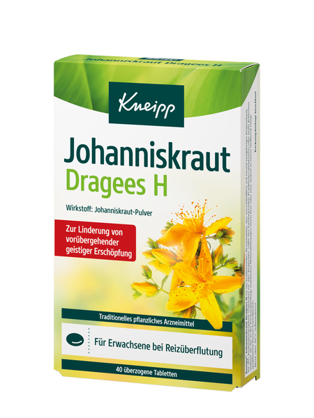 Kneipp Johanniskraut Dragees H - Vorderansicht