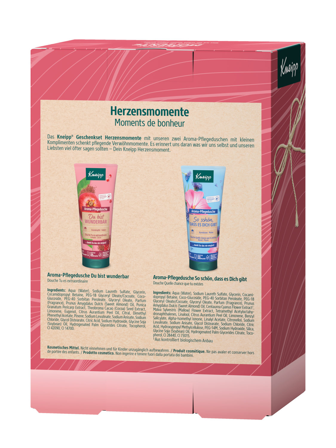 Geschenkset Herzensmomente - R&uuml;ckansicht