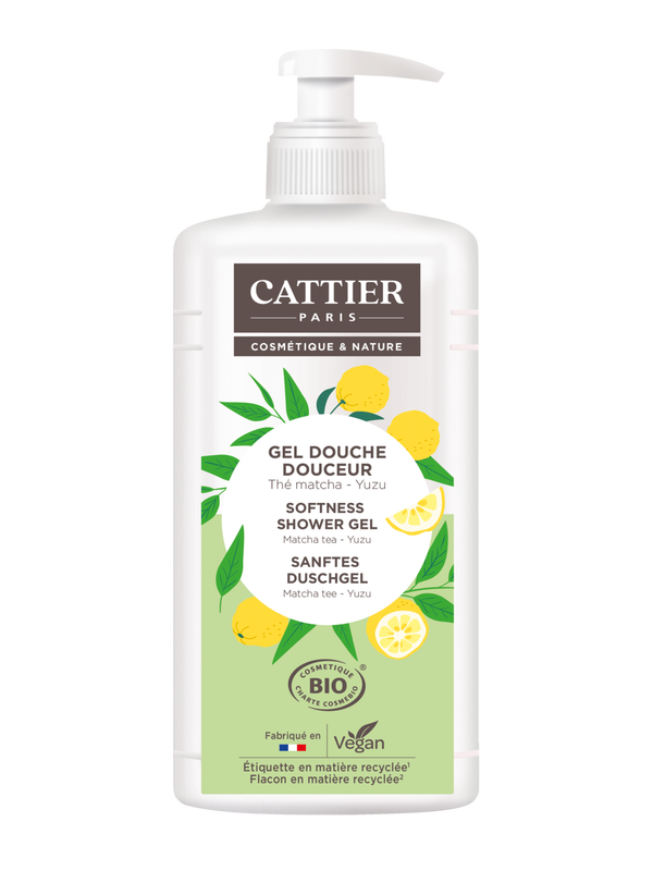 Cattier Duschgel sanft - Matcha Tee & Yuzu
