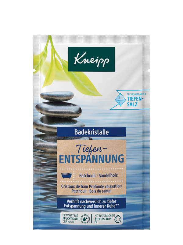 Badekristalle Tiefenentspannung
