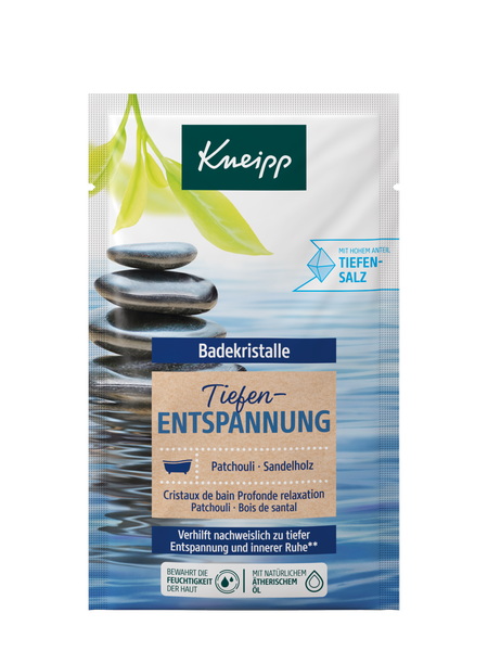 Badekristalle Tiefenentspannung - Vorderansicht