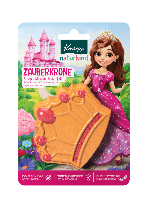 Naturkind Farbsprudelbad Zauberkrone
