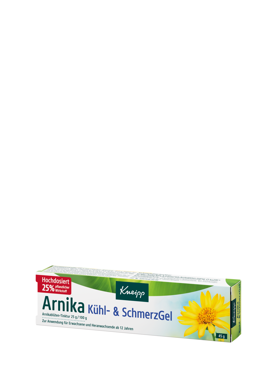 Arnika K&uuml;hl- und Schmerz Gel - R&uuml;ckansicht