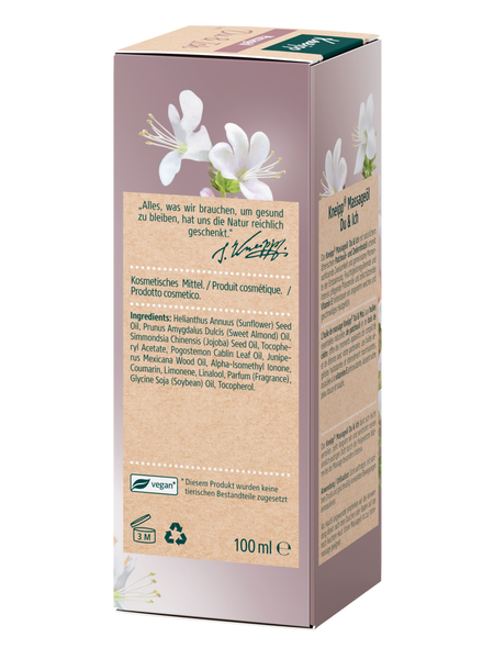 Massageöl Du & Ich - Linke Ansicht