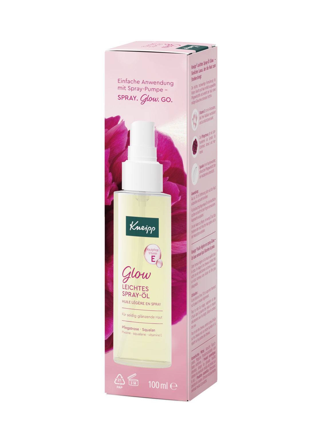 Kneipp Leichtes Spay-&Ouml;l Glow - Linke Ansicht