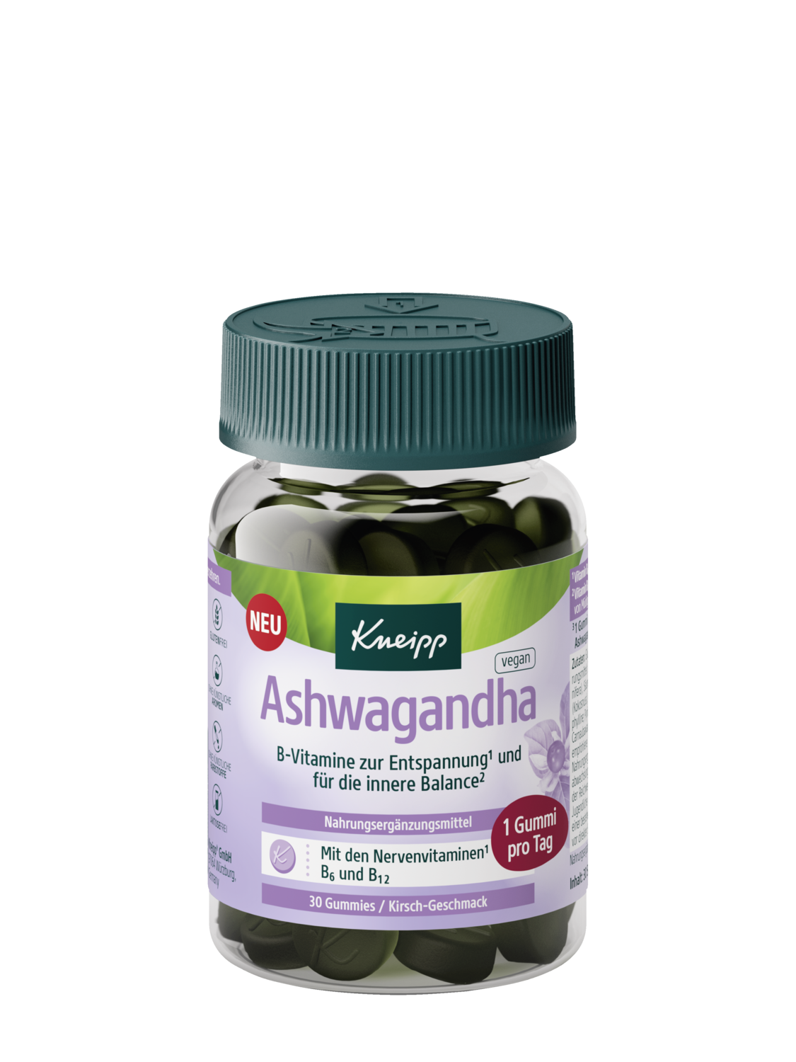Kneipp Ashwagandha Gummies - Vorderansicht