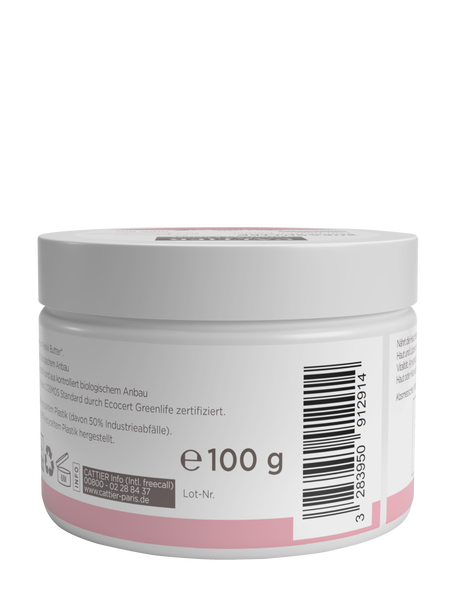 Cattier Sheabutter 100% biologisch - Rückansicht