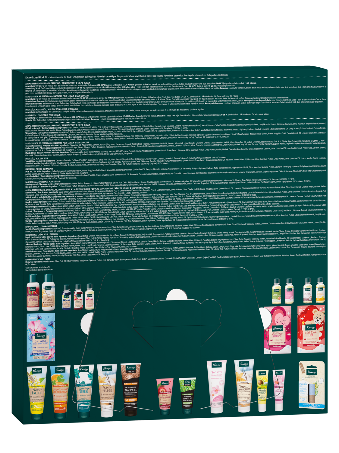 Kneipp Kneipp Adventskalender 2025 - R&uuml;ckansicht