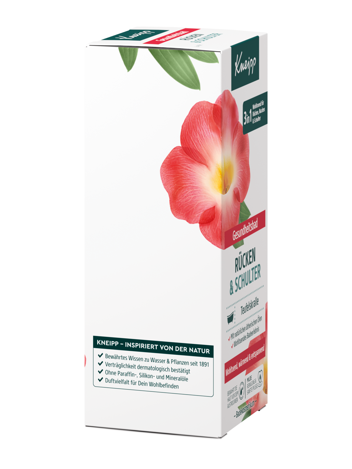 Gesundheitsbad R&uuml;cken & Schulter - Rechte Ansicht