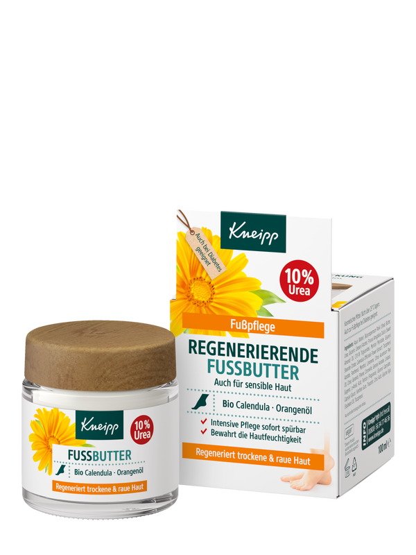 Regenerierende Fu&szlig;butter