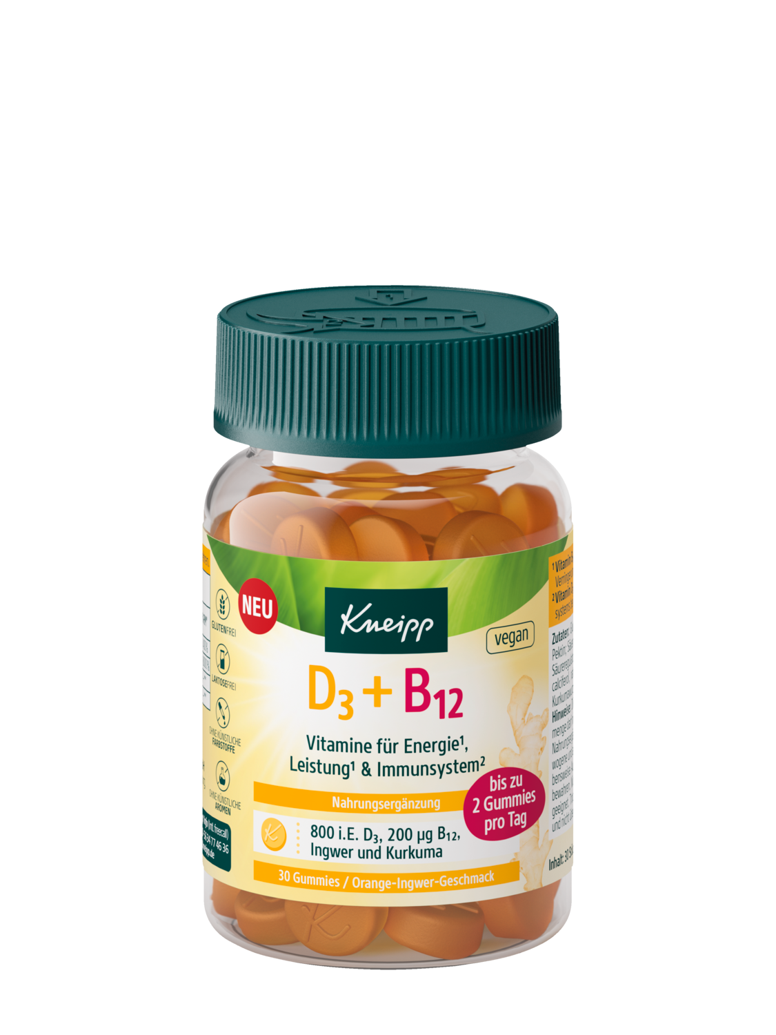 Kneipp D3B12-Gummies 30St - Vorderansicht