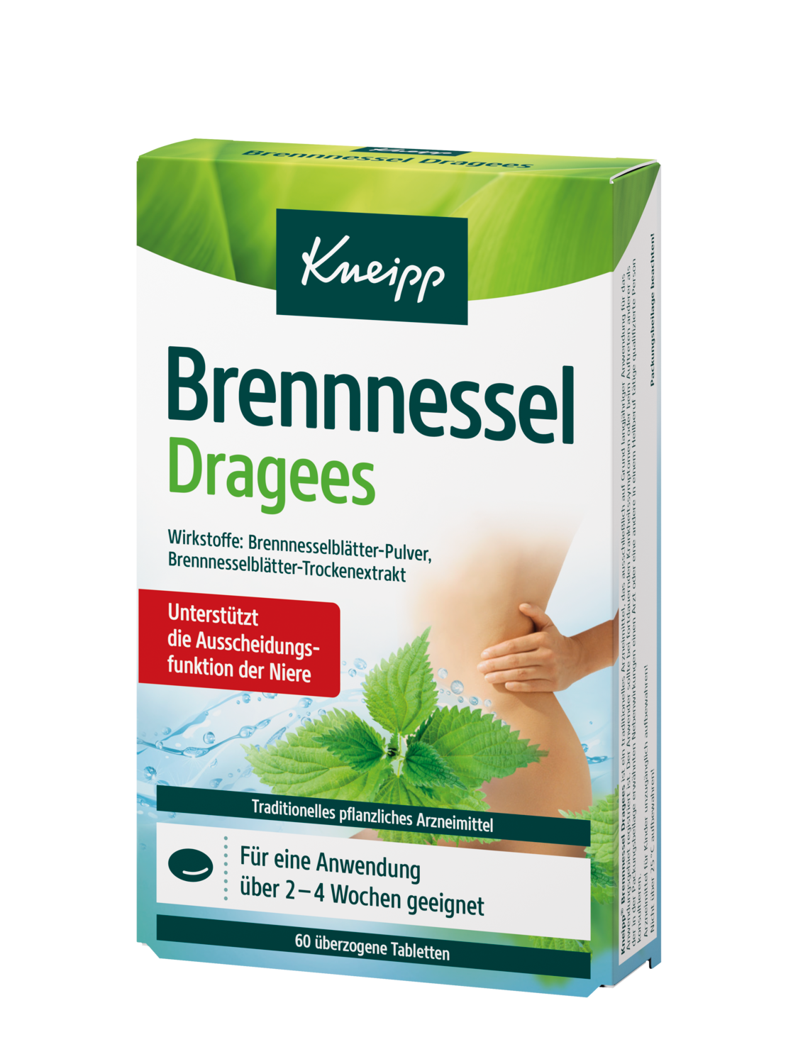 Kneipp Brennnessel Dragees 60ST - Vorderansicht