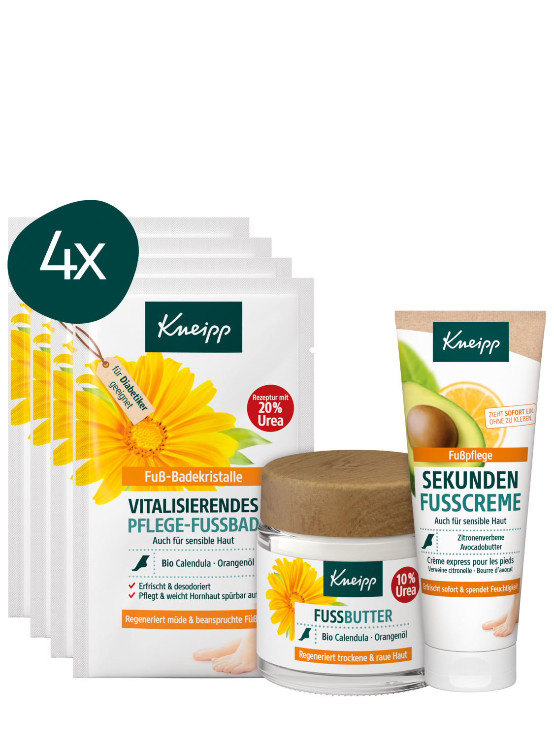 Kneipp Fusspflege Lieblinge