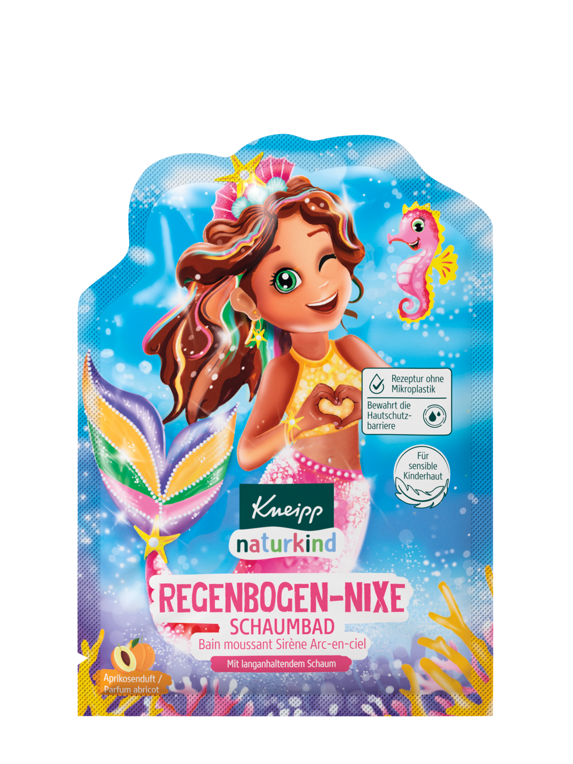 Naturkind Schaumbad Regenbogen-Nixe - Linke Ansicht