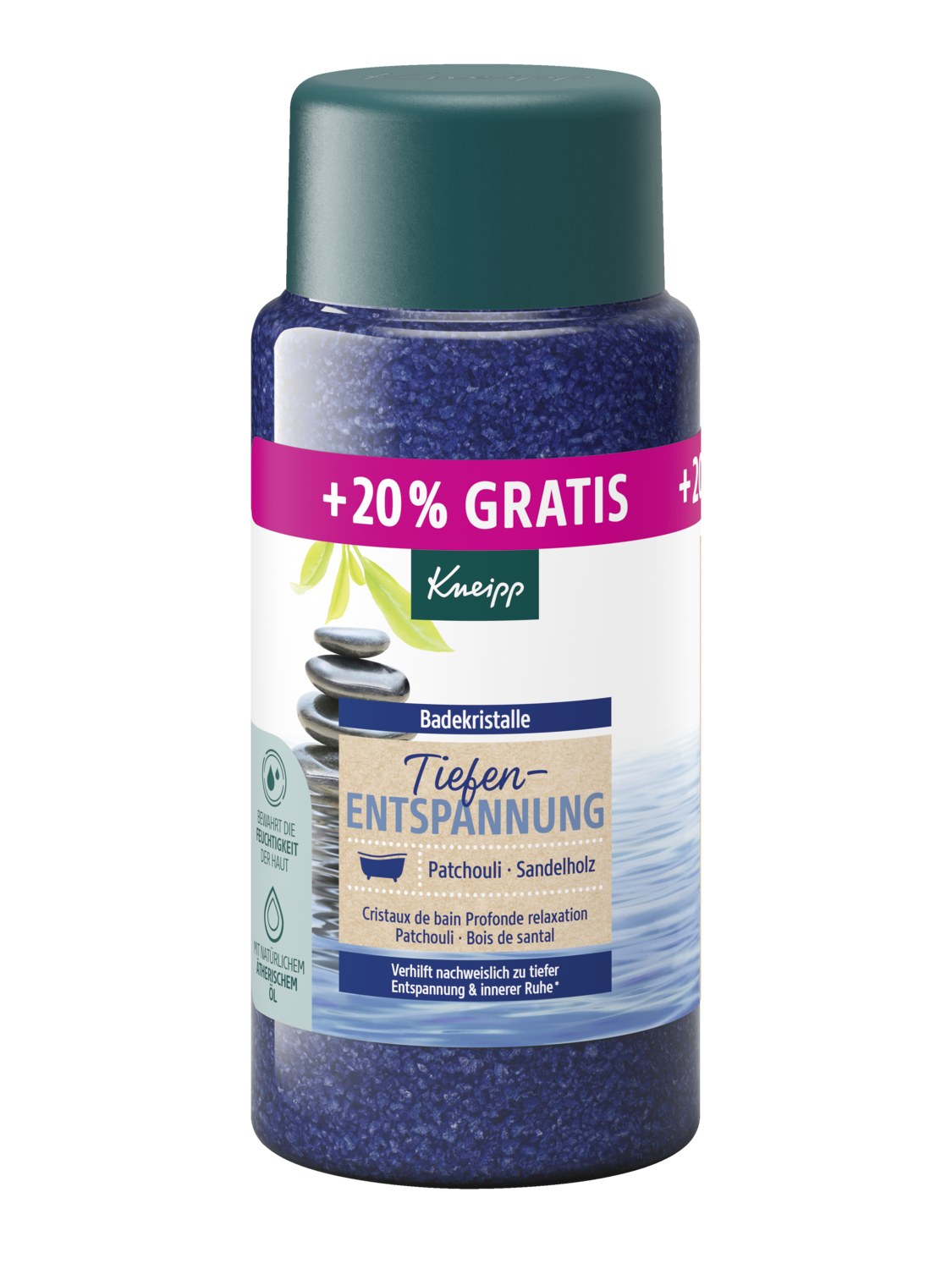 Kneipp Badekristalle Tiefenentspannung - Vorderansicht