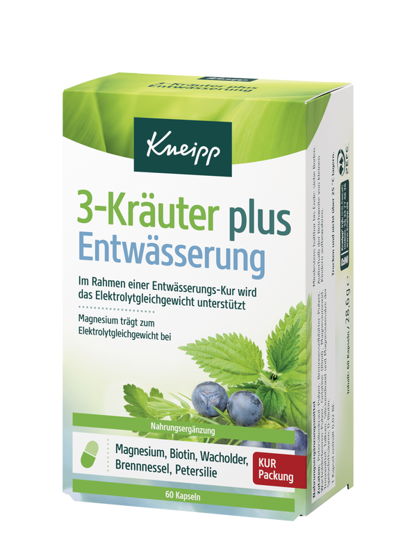 3-Kr&auml;uter plus Entw&auml;sserung