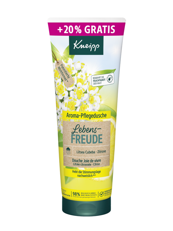 Aroma-Pflegedusche Lebensfreude + 20% gratis