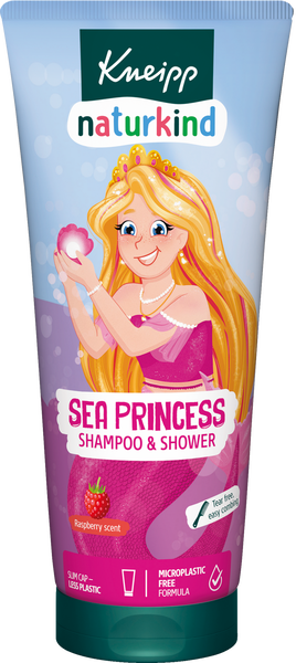 Naturkind Shampoo & Dusche Seeprinzessin - Vorderansicht