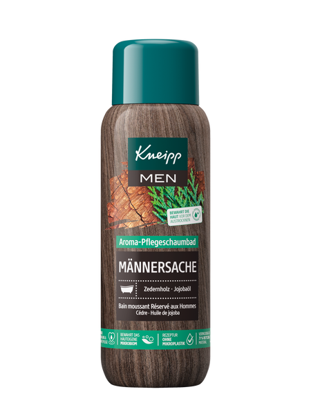 Aroma-Pflegeschaumbad Männersache - Vorderansicht