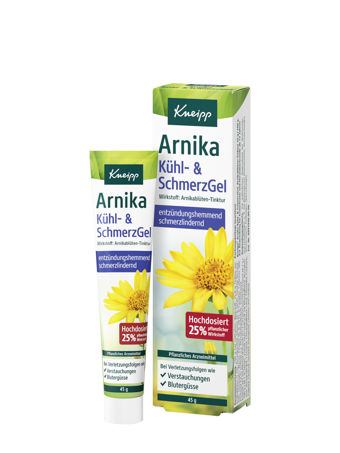 Kneipp Arnika K&uuml;hl- und Schmerzgel - Vorderansicht