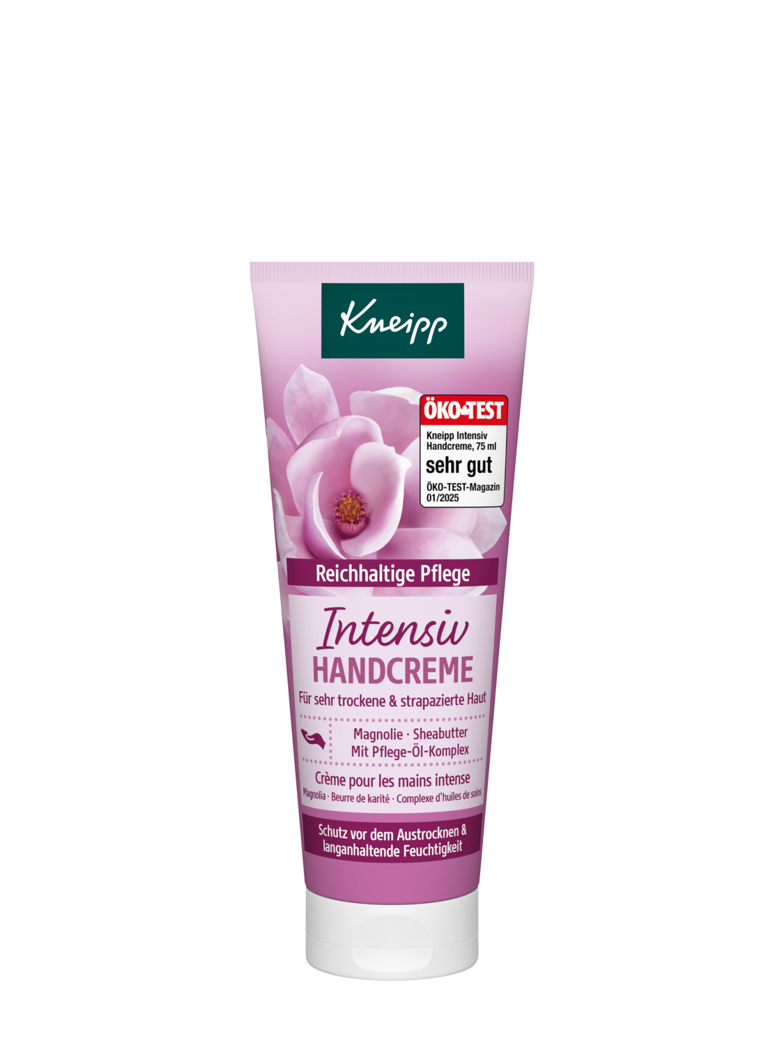Kneipp Reichhaltige Pflege Intensiv Handcreme 75ml  - Vorderansicht