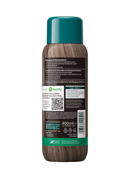 Aroma-Pflegeschaumbad Männersache - Rückansicht