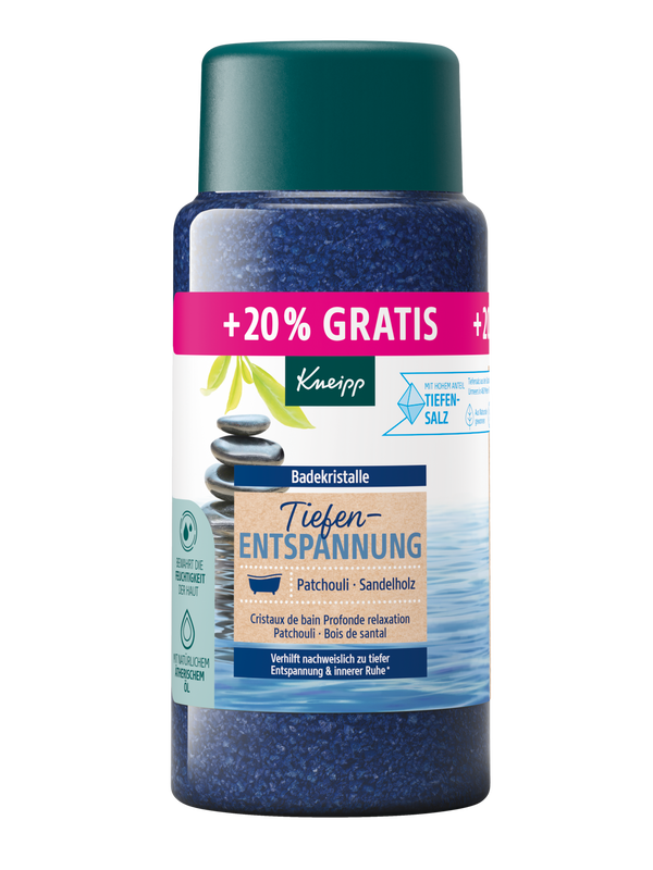 Badekristalle Tiefenentspannung + 20% gratis
