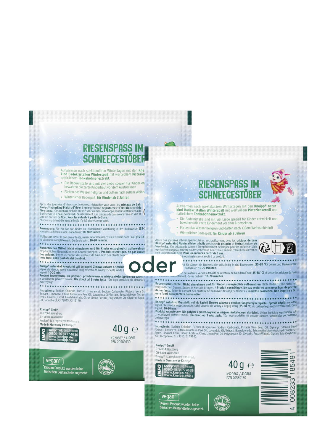 Naturkind Badekristalle Winterspa&szlig; - R&uuml;ckansicht
