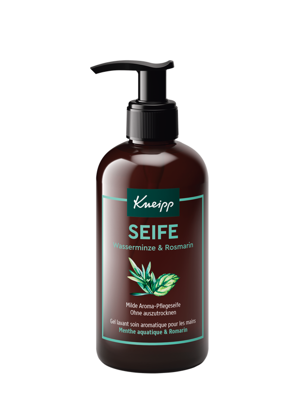 Milde Aroma-Pflegeseife Wasserminze Rosmarin