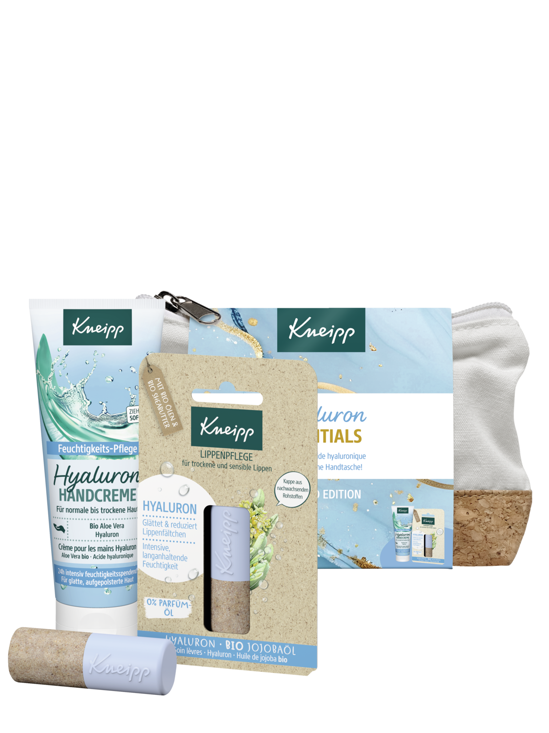 Geschenkset Hyaluron Essentials - Linke Ansicht
