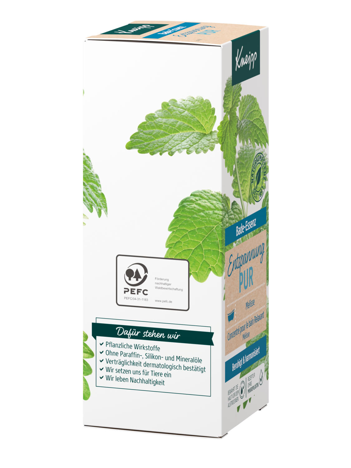 Bade-Essenz Entspannung Pur - Rechte Ansicht