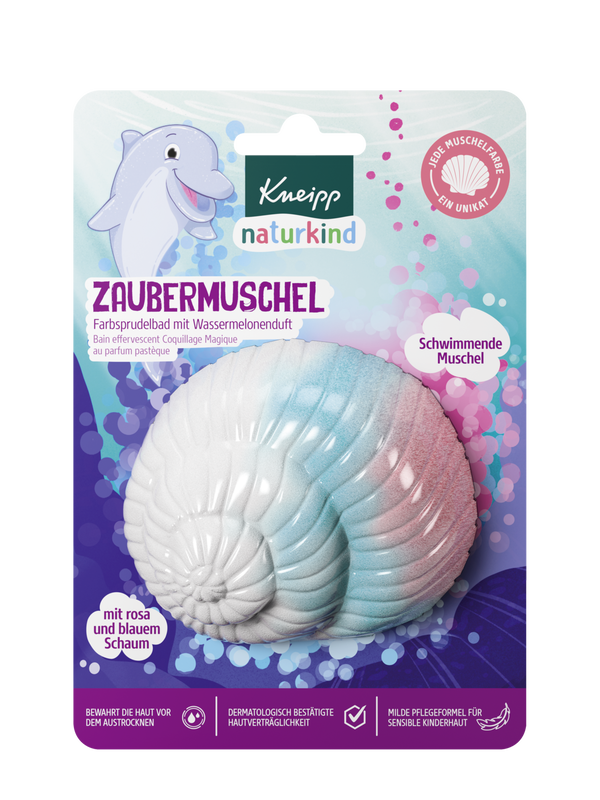 Naturkind Farbsprudelbad Zaubermuschel