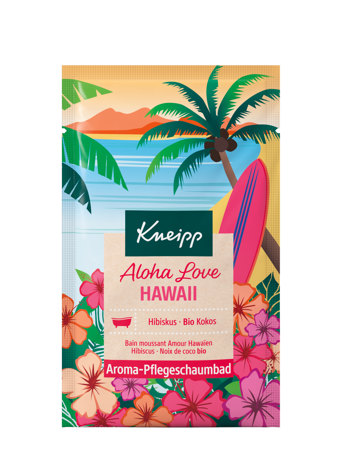 Aroma-Pflegeschaumbad Aloha Love Hawaii - Vorderansicht