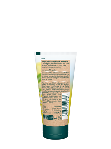 Aroma-Pflegedusche Lebensfreude - Rückansicht