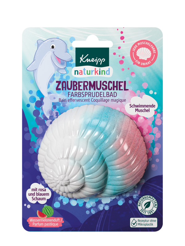 Naturkind Farbsprudelbad Zaubermuschel