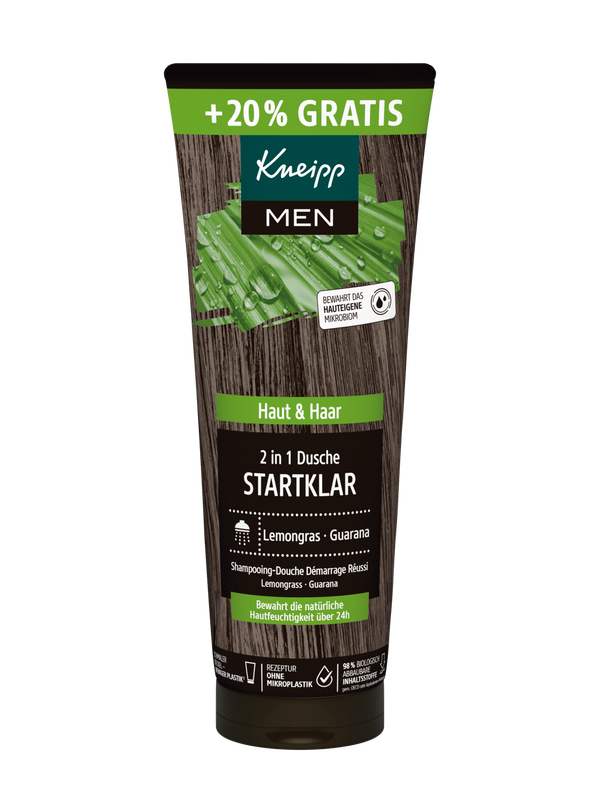 2in1 Dusche Startklar + 20% gratis