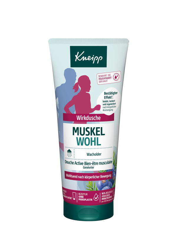 Wirkdusche Muskel Wohl