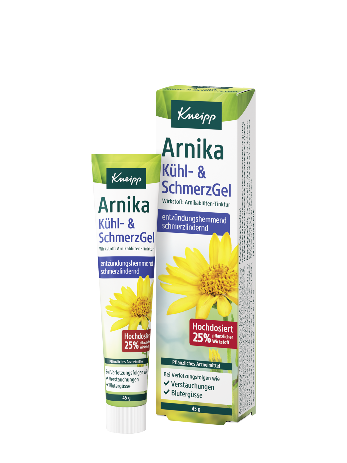 Arnika K&uuml;hl- und Schmerz Gel - Vorderansicht