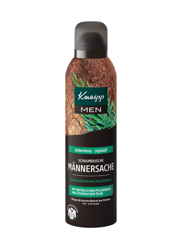 Schaum-Dusche Männersache