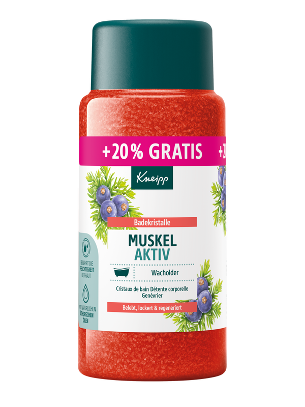 Badekristalle Muskel Aktiv + 20% gratis