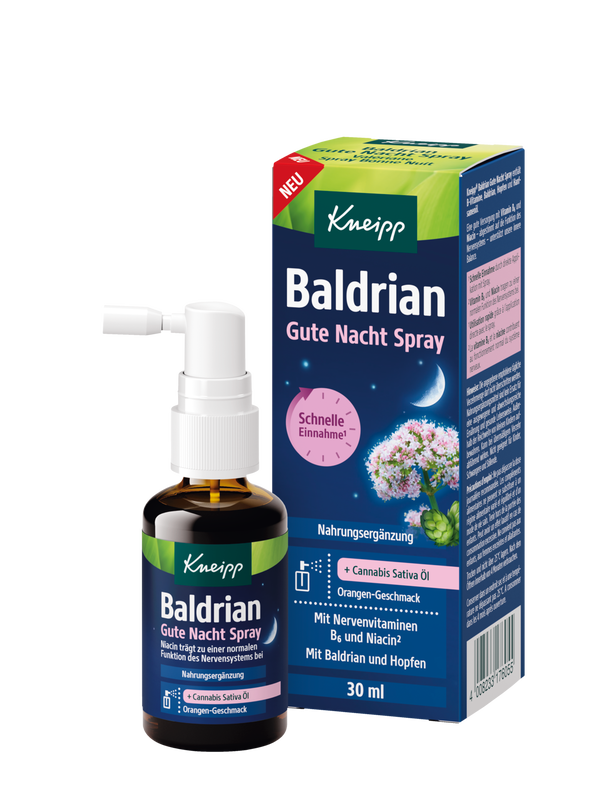 Baldrian Gute Nacht Spray