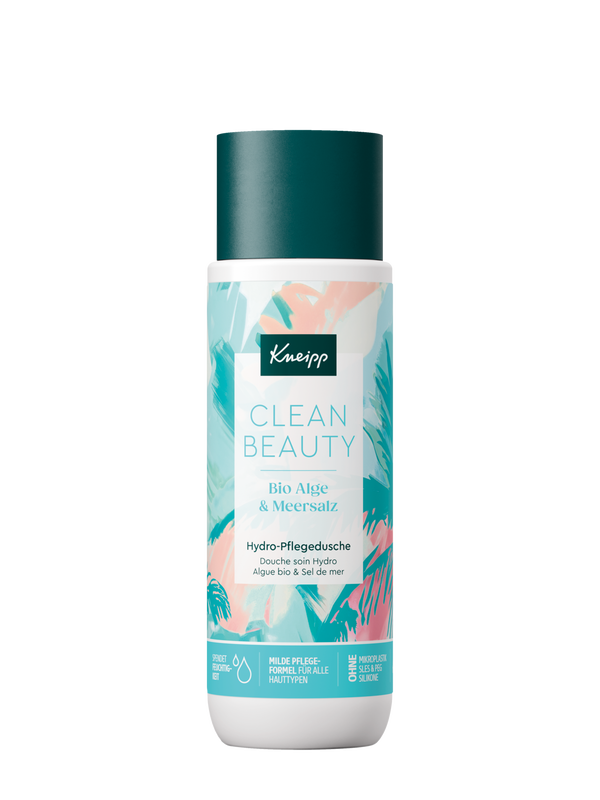 Clean Beauty Hydro Pflegedusche Bio Alge & Meersalz